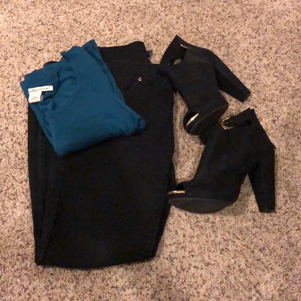 Peep Toe Heels